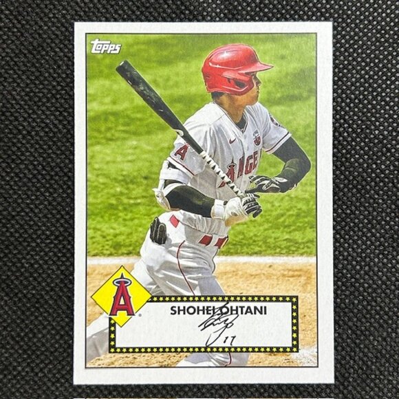 2021 Topps - 1952 Topps Redux Shohei Ohtani #T52-43 Los Angeles Angels - Picture 1 of 2